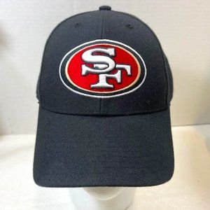 NFL San Francisco 49ers Baseball Cap Hat Black